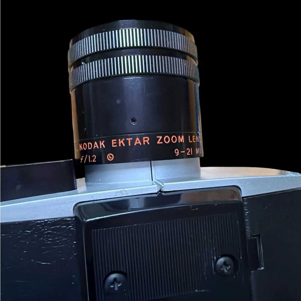 Kodak XL35 Black and White Camera with Blue Strap